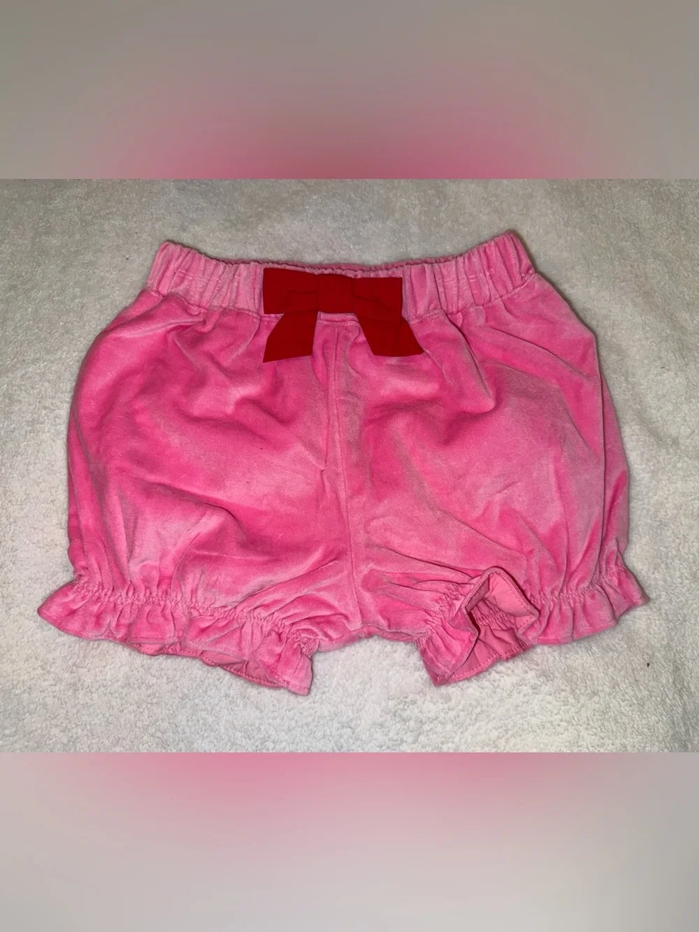 The Beaufort Bonnet Company pink Natalie Knickers in velvet, size 4T, NWT